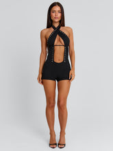 EMILIEE PLAYSUIT BLACK