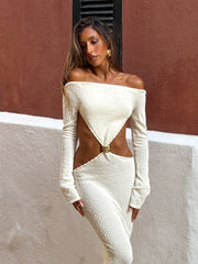 TOVA MAXI DRESS CREAM