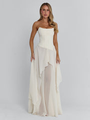 EISLEY MAXI DRESS IVORY