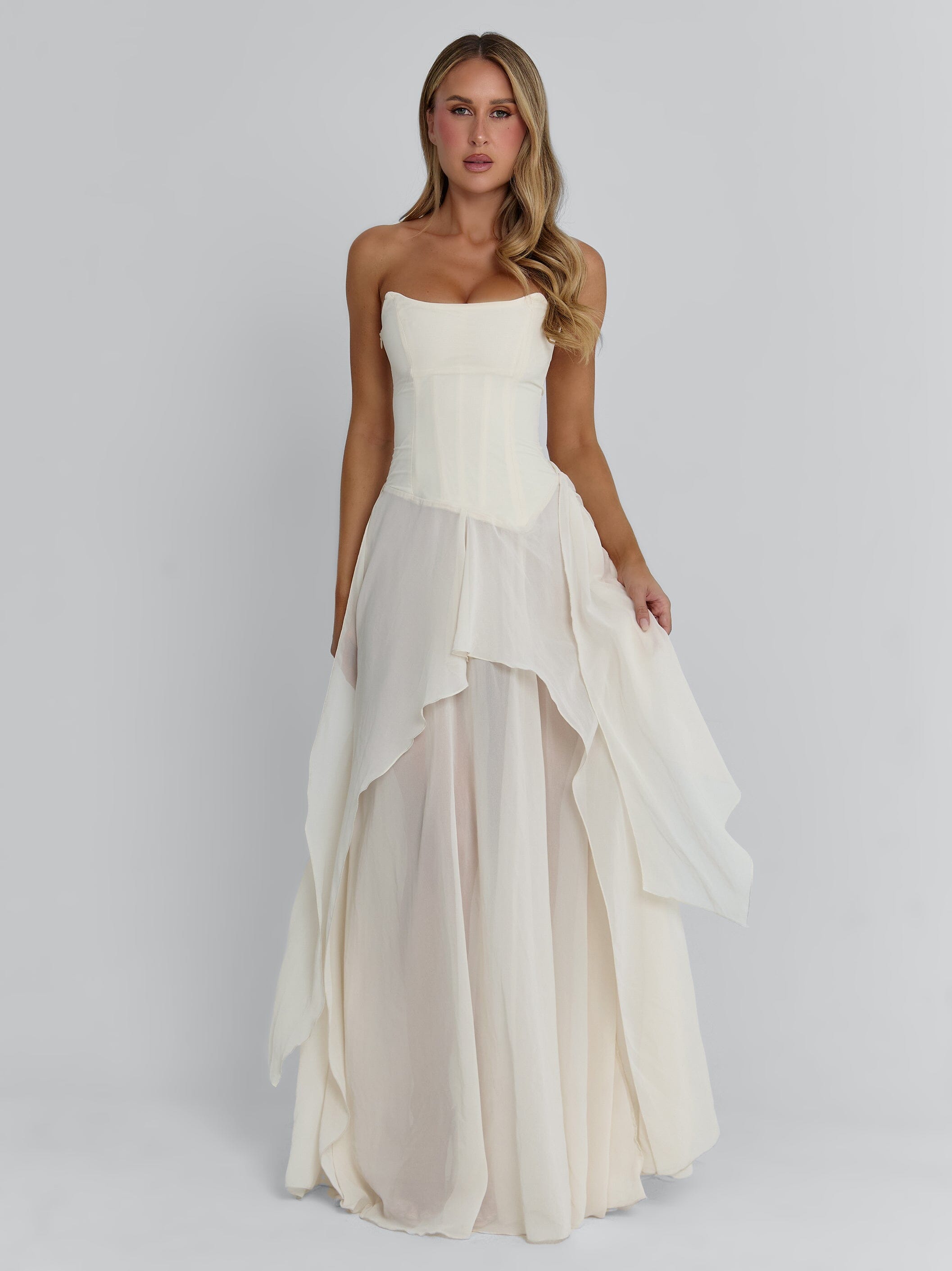 EISLEY MAXI DRESS IVORY