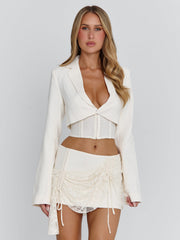 TOSCANA SKIRT IVORY